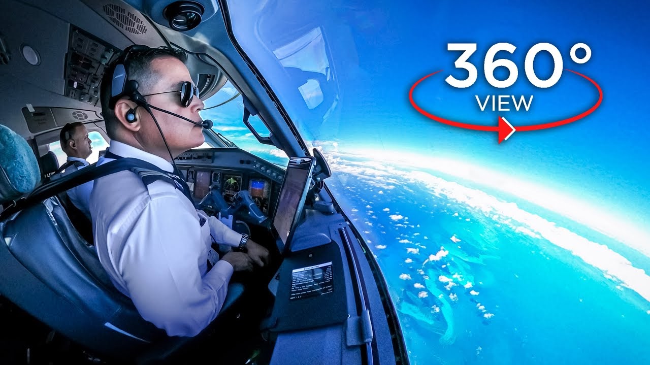 360 VR - Airline Pilot's View