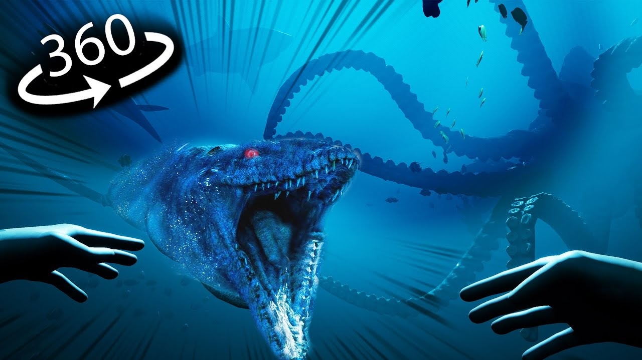 360° VR - TERRIFYING Sea Creatures