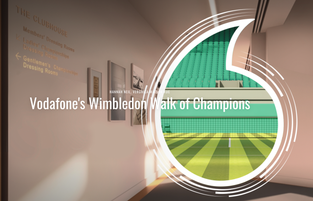 Vodafone's Wimbledon Walk of Champions